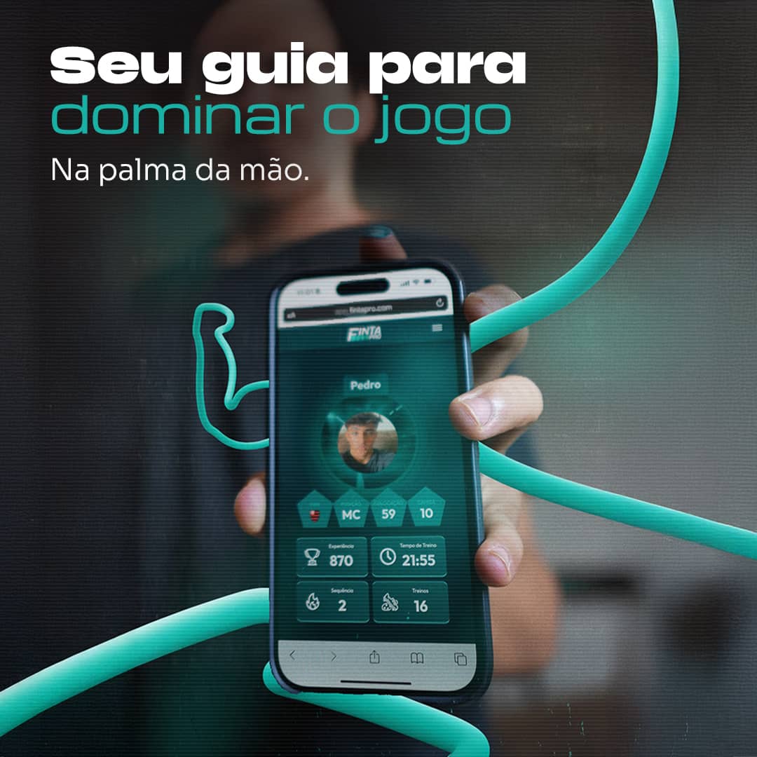 Finta PRO™ | Tapete e Aplicativo de Treinamento