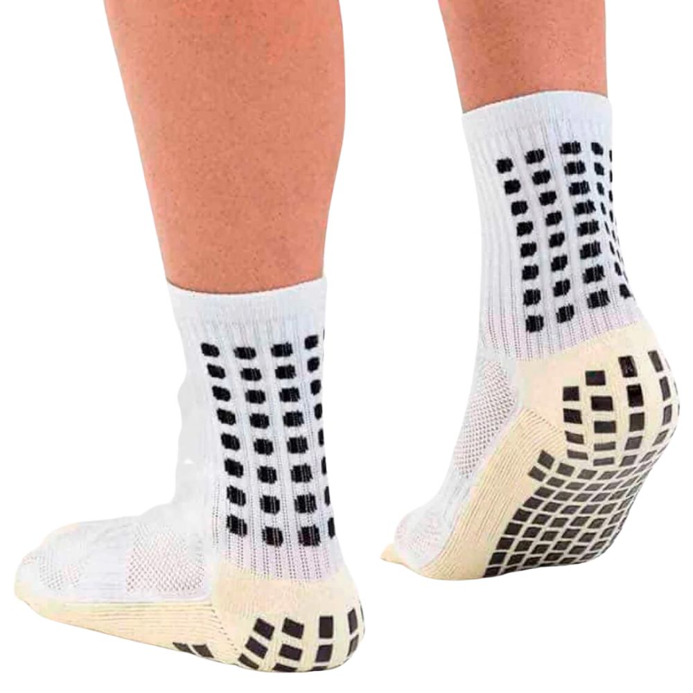 Pacote com 6 Meias Grip Finta PRO™ | Branca