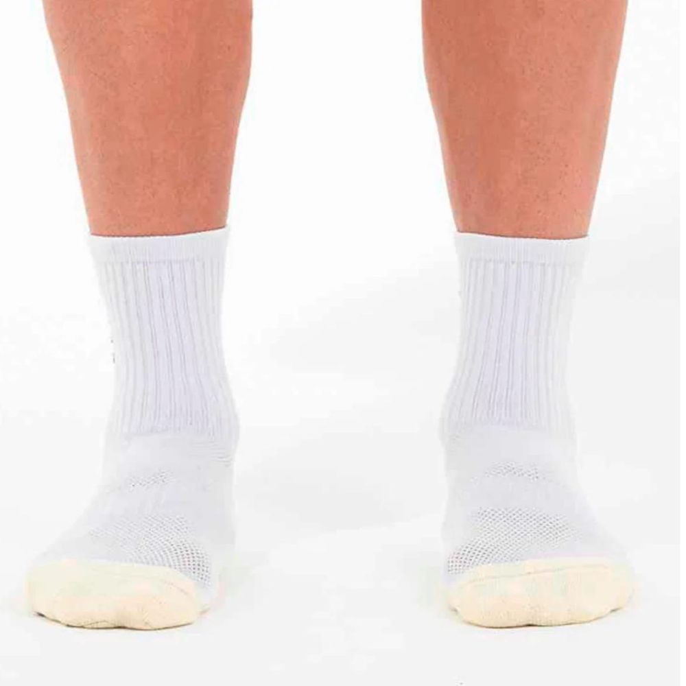 Pacote com 6 Meias Grip Finta PRO™ | Branca