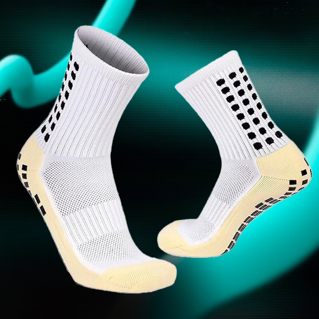 Meias Grip Finta PRO™ | Branca