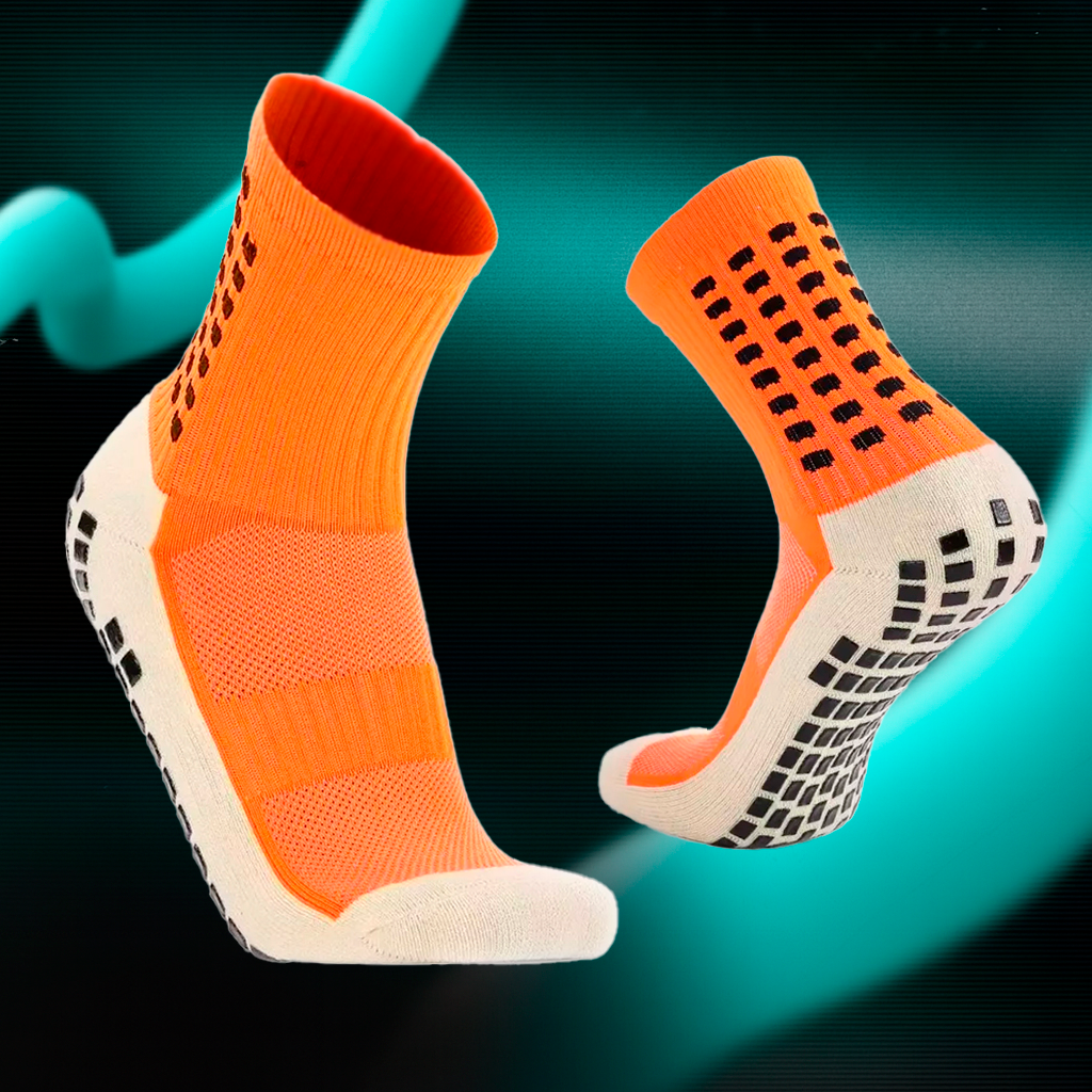 Meias Grip Finta PRO™ | Laranja