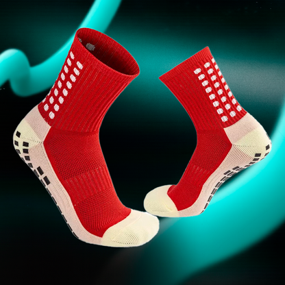 Meias Grip Finta PRO™ | Vermelha